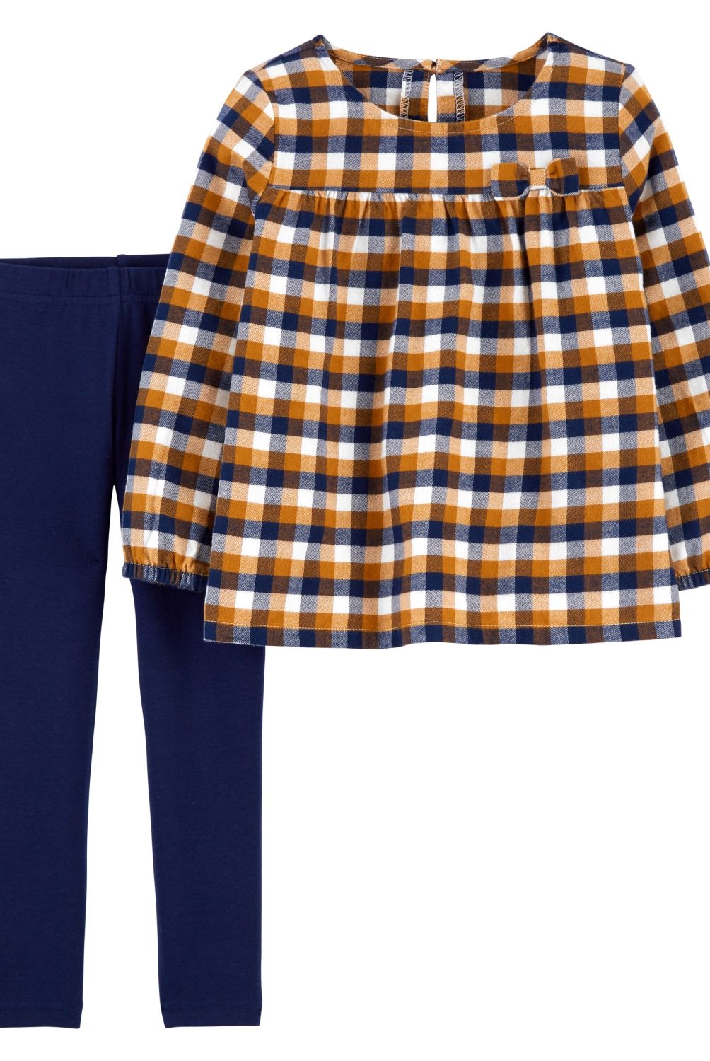 CARTER'S - Conjunto 2 Piezas Calza Y Blusa Cuadrille  Niña