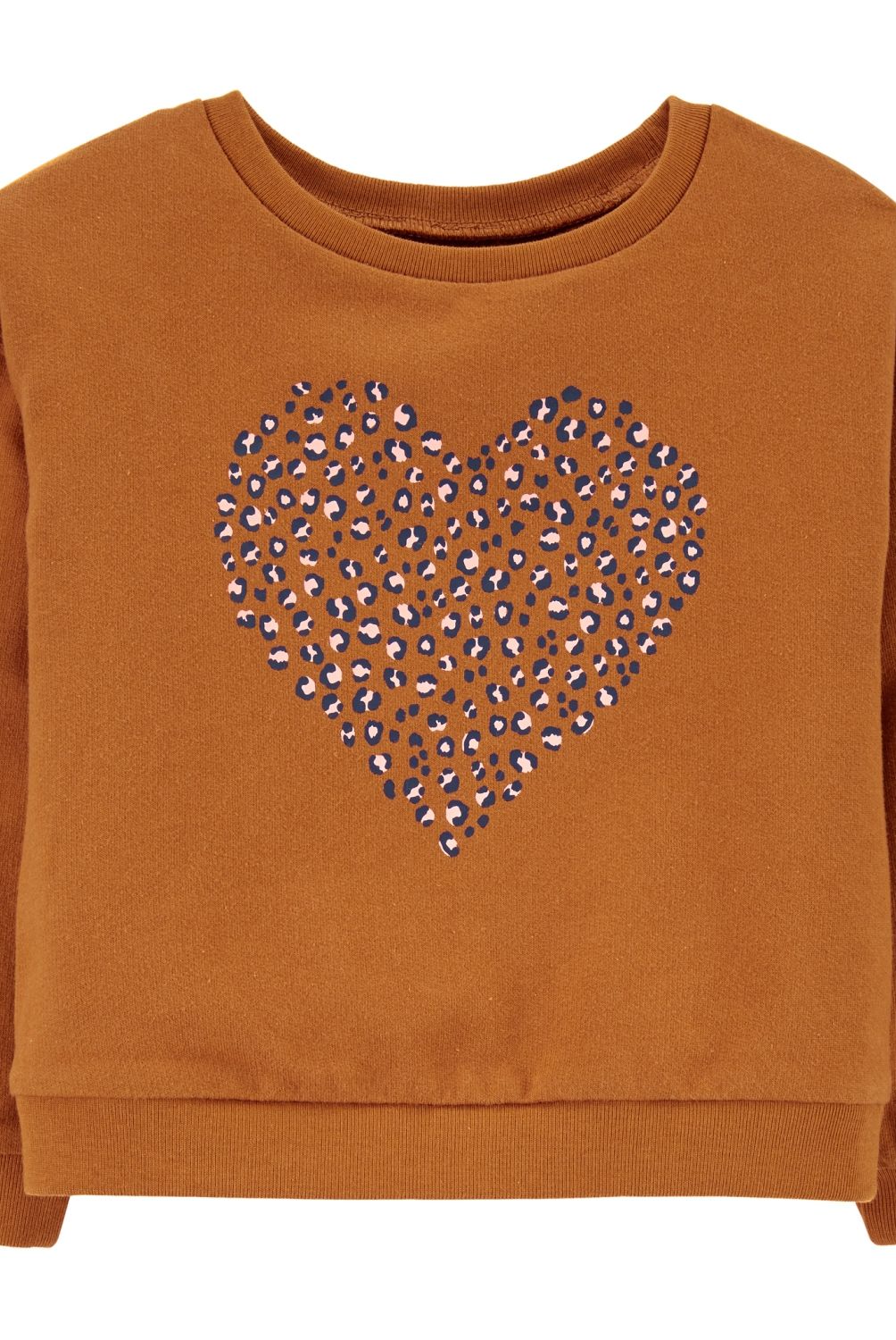 CARTER'S - Poleron Estampado Corazon Leopardo  Niña