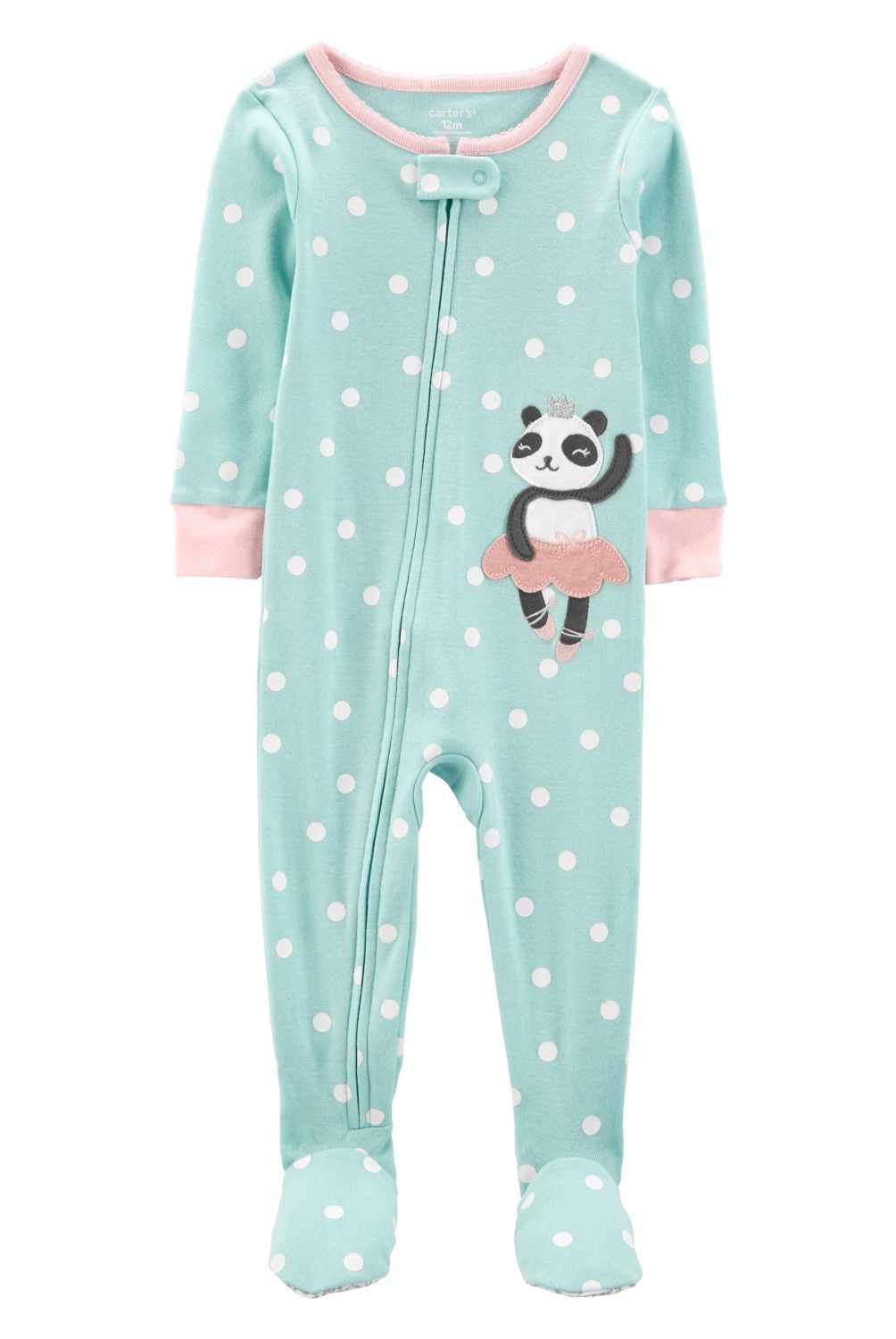 CARTER'S - Pijama Algodón Panda Bailarina  Niña