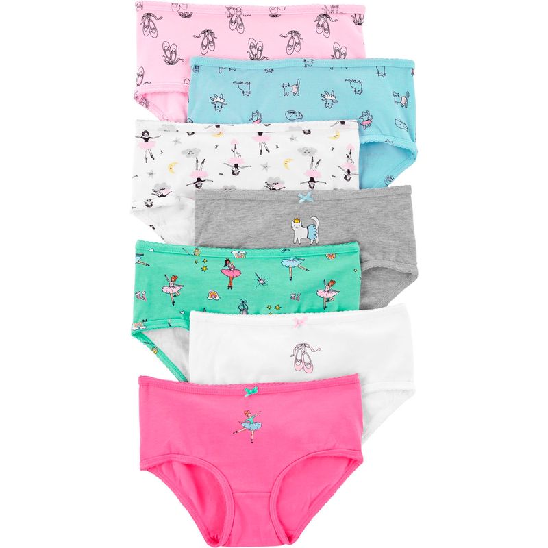 CARTER'S - Carter´s Calzones Algodón Pack 7 Unidades Niña