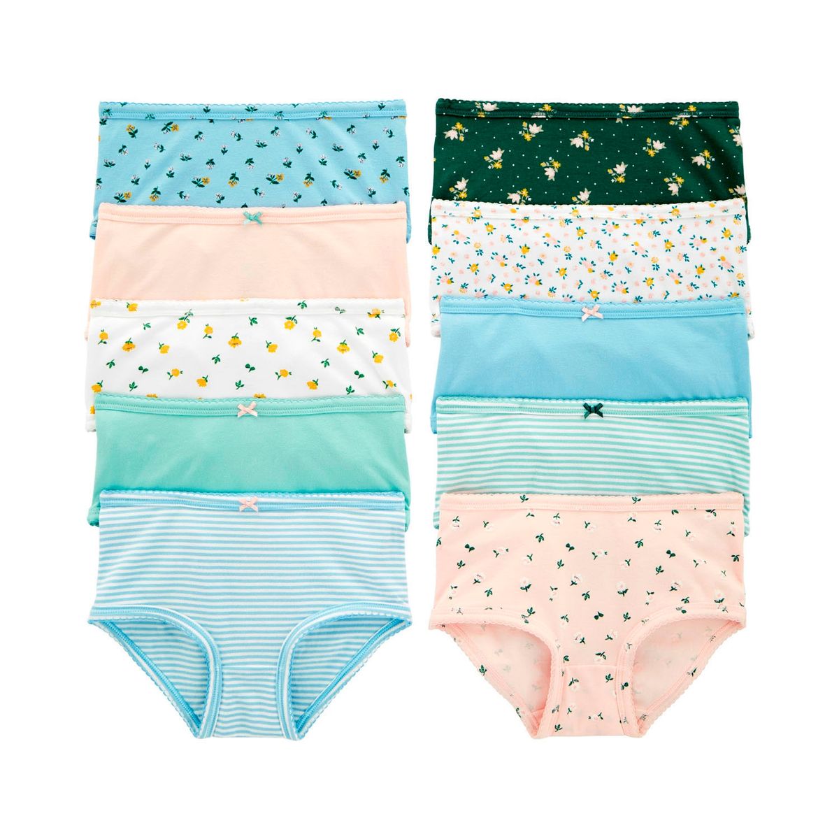 CARTER'S - Carter´s Calzones Algodón Pack 10 Unidades Niña