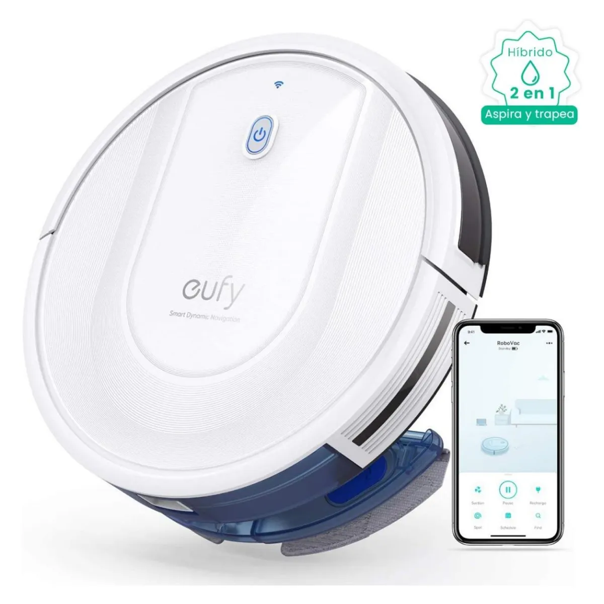 EUFY - Aspiradora Robot Gyro Mop Eufy