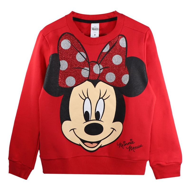 DISNEY - Poleron Niña Minnie Rojo Disney