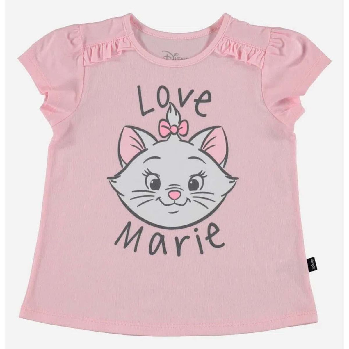 DISNEY - Polera Niña Marie Rosado Disney