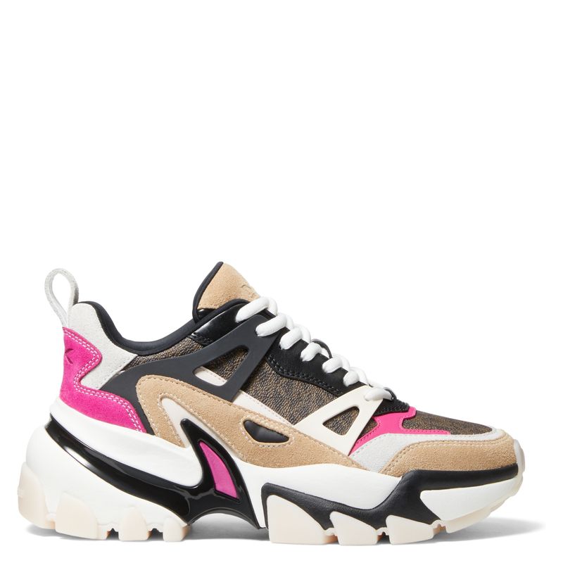 MICHAEL KORS - Michael Kors Zapatilla Urbana Mujer Cuero Beige