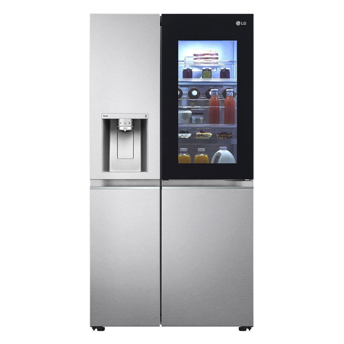 LG - Refrigerador Side by Side Instaview Craft Ice 598 Litros No Frost LS66SXNC LG