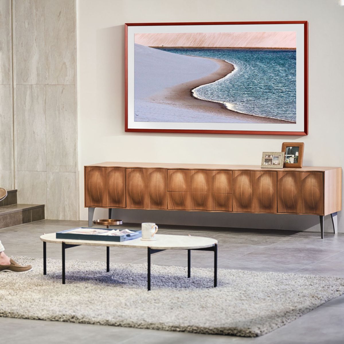 SAMSUNG - QLED Samsung 85" The Frame 4K UHD Smart TV