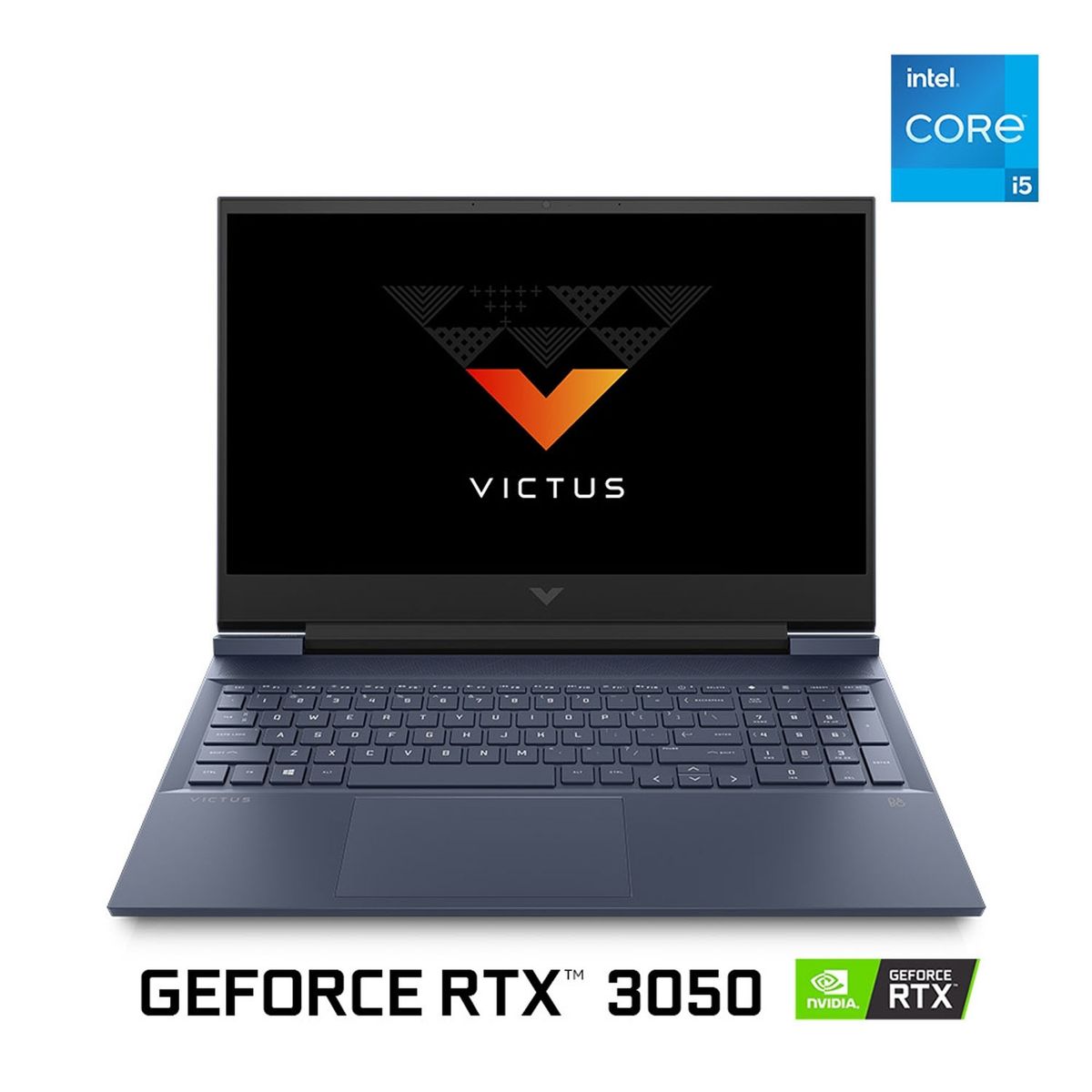 HP - Notebook HP Gamer Victus 16-D0500LA Intel Core i5-11400H 8GB RAM 256GB SSD PCIe M.2 16.1" Full HD NVIDIA GeForce RTX 3050 Wi-Fi 6