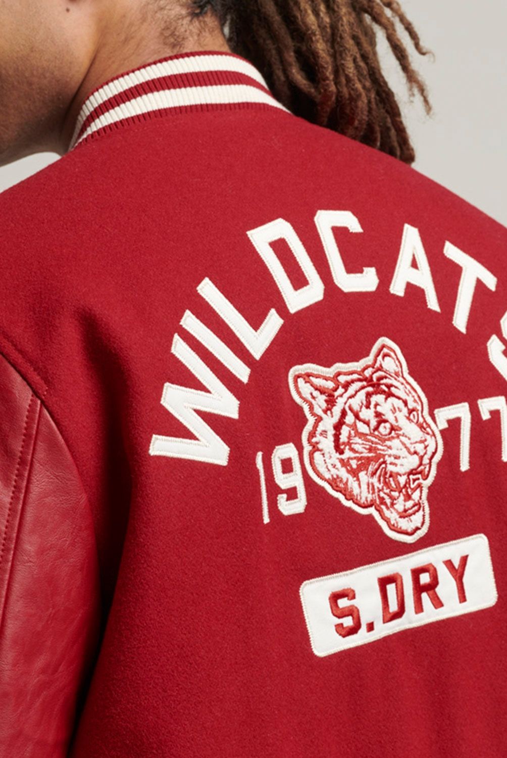 SUPERDRY - Chaqueta Vintage Varsity Con Parche Hombre