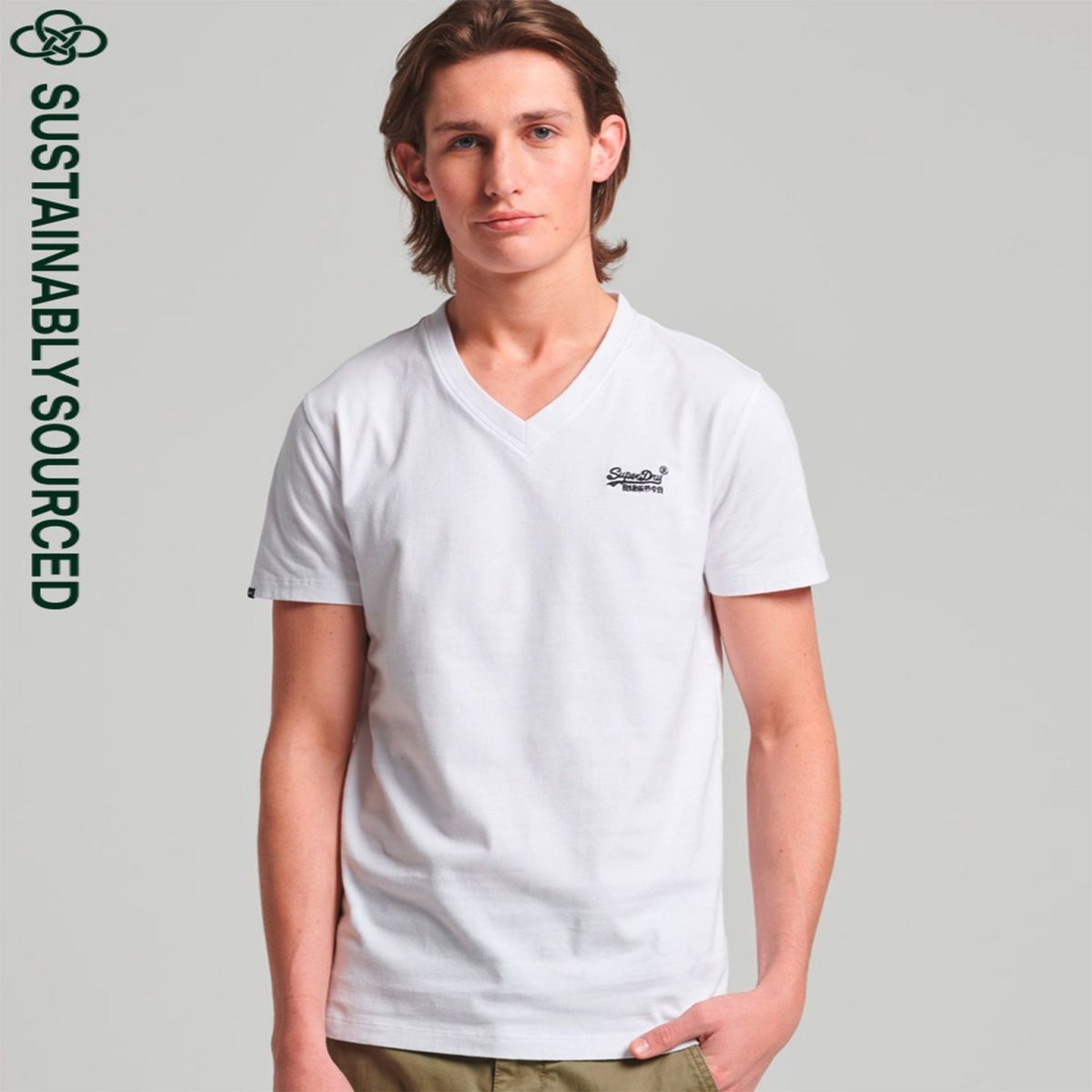 SUPERDRY - Polera Algodón Orgánico Hombre Superdry