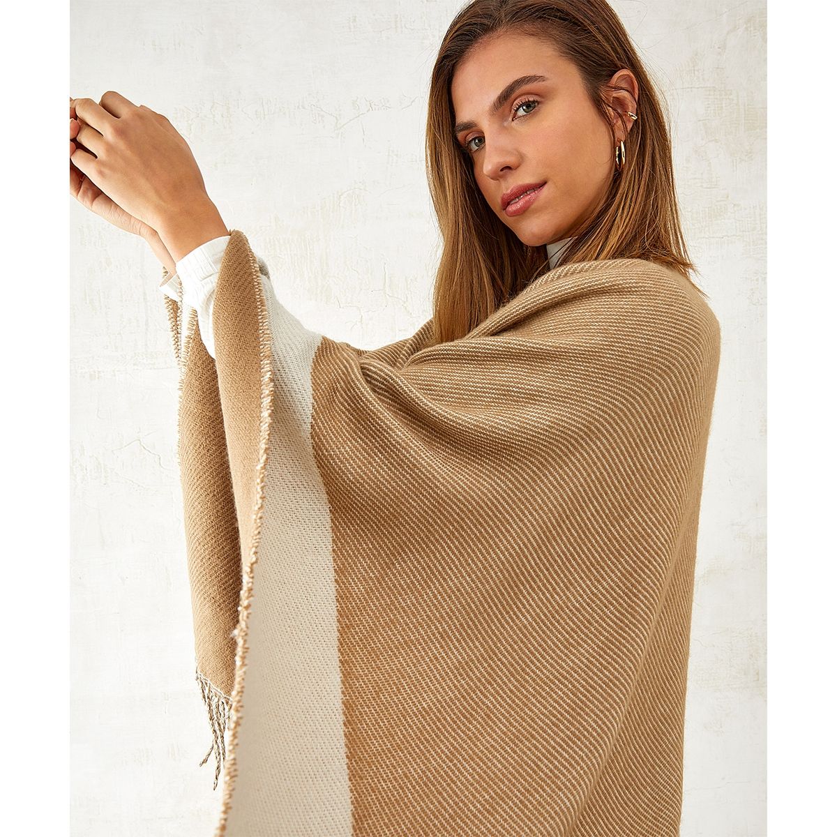 LOUNGE - Lounge Poncho Echarpe Mujer