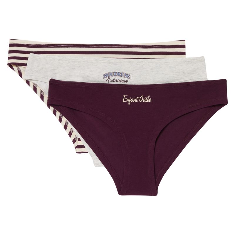 UNDIZ - Undiz Cuadropack Moda - 3 Calzones