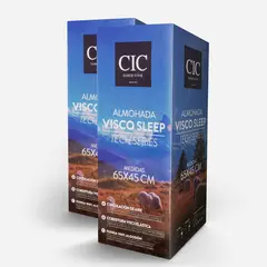 CIC - Pack 2 Almohadas Visco Sleep
