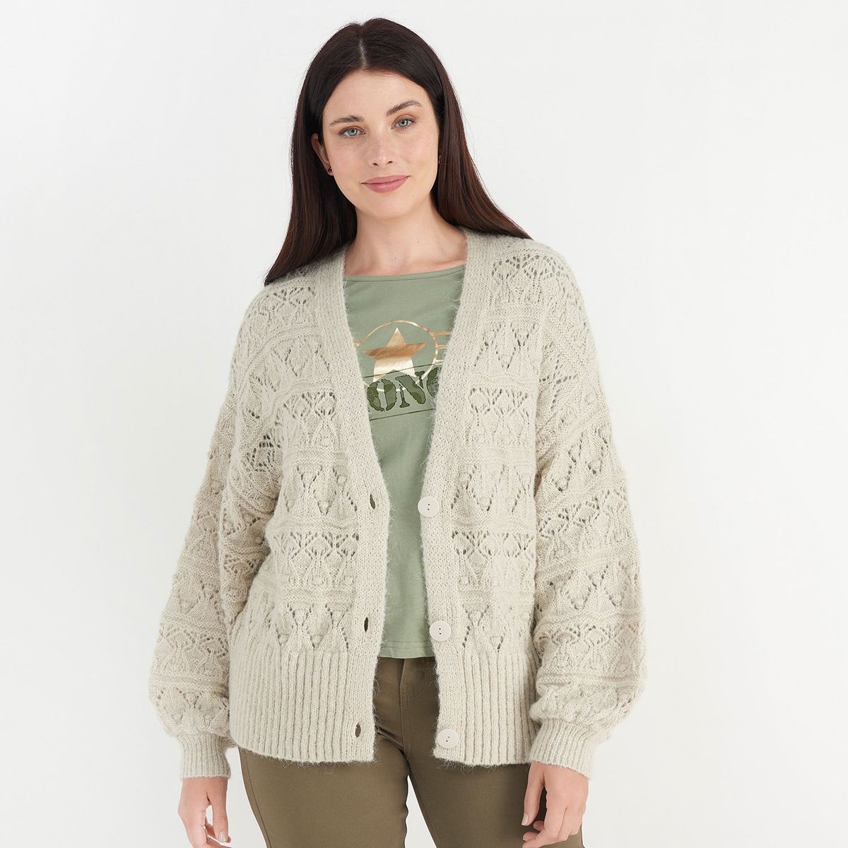 CURVI - Curvi Cardigan Mujer