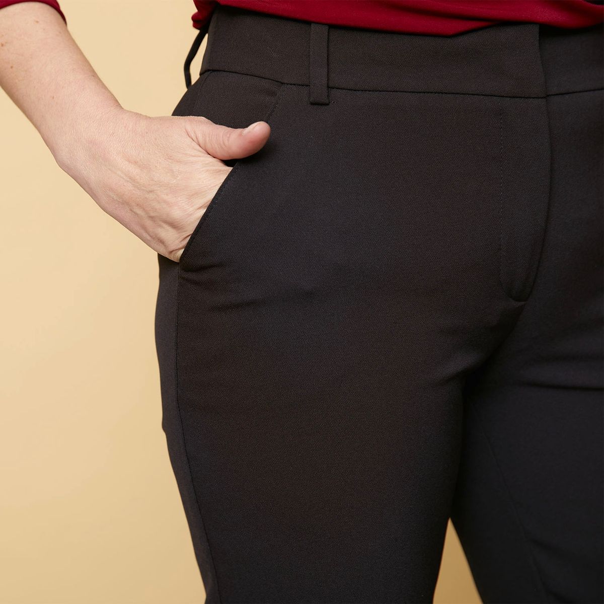 S COCCI - Stefano Cocci Pantalon Tiro Alto Mujer