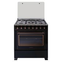Cocina Gas 5 Quemadores Horno de 83.6Lt CH-8850RD Retro Design