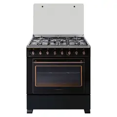 SINDELEN - Cocina Gas 5 Quemadores Horno de 83.6Lt CH-8850RD Retro Design