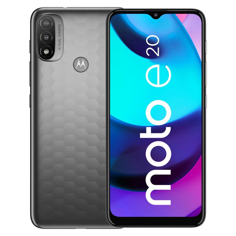 ENTEL - Celular Smartphone Motorola E20 32 GB