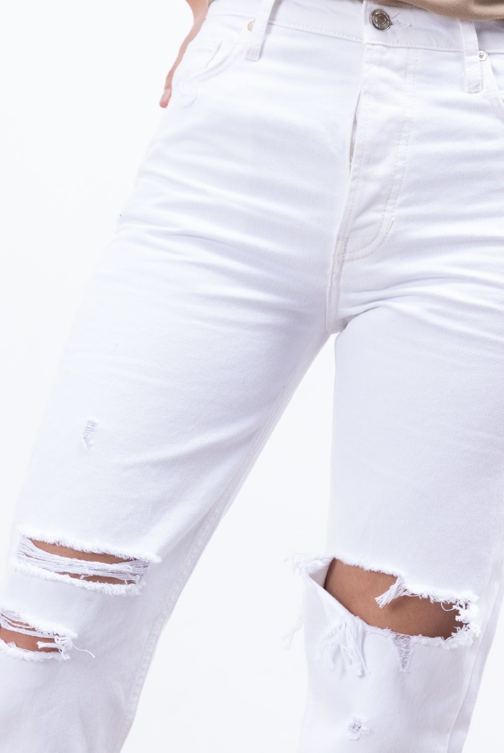FREE PEOPLE - Free People Jeans Mom Baggy Boyfriend Mujer