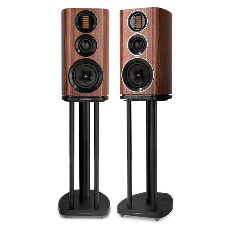 WHARFEDALE - Parlantes Bookshelf Wharfedale Evo4.2 con Pedestal