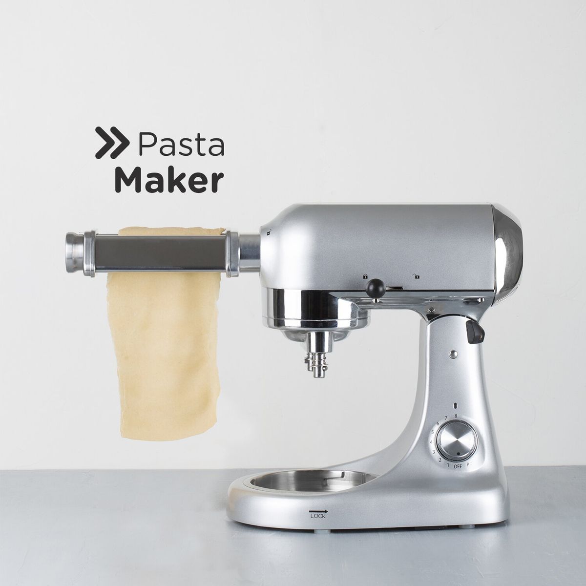 EASYWAYS - Pasta Maker para Hook Mixer 4,7 Lt EasyWays