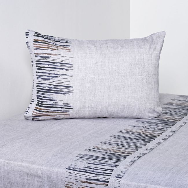 AMERICAN FAMILY - Juego De Sábanas 144 Hilos Bluestone American Family