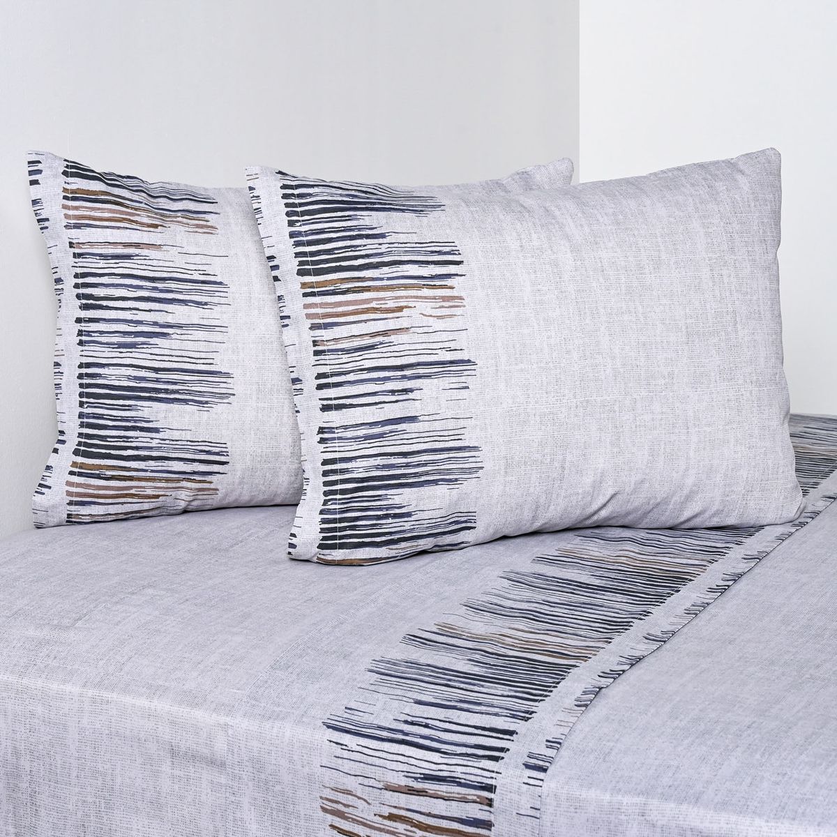 AMERICAN FAMILY - Juego De Sábanas 144 Hilos Bluestone American Family