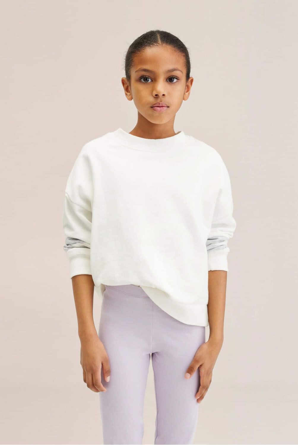 MANGO KIDS - Leggings Básico Algodón Niña Mango Kids