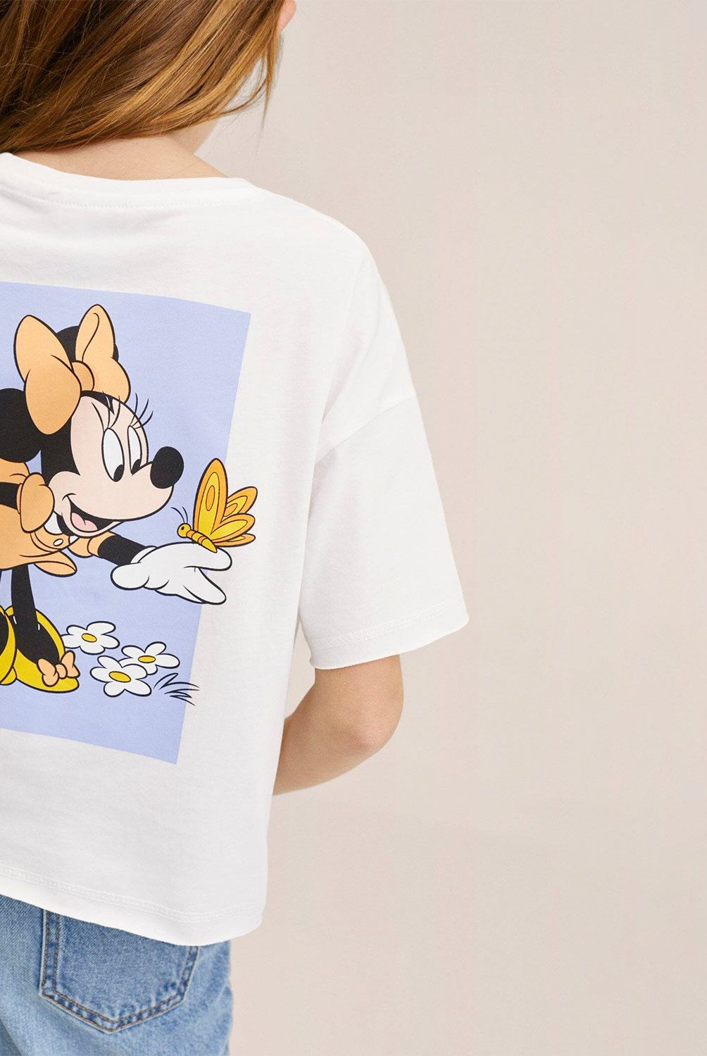 MANGO KIDS - Mango Kids Polera Minnie Mouse Mnature Niña