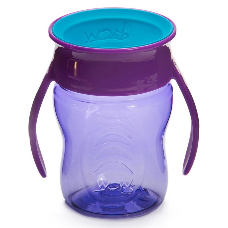 WOW CUP - Vaso Baby Tritan Morado Wow Cup
