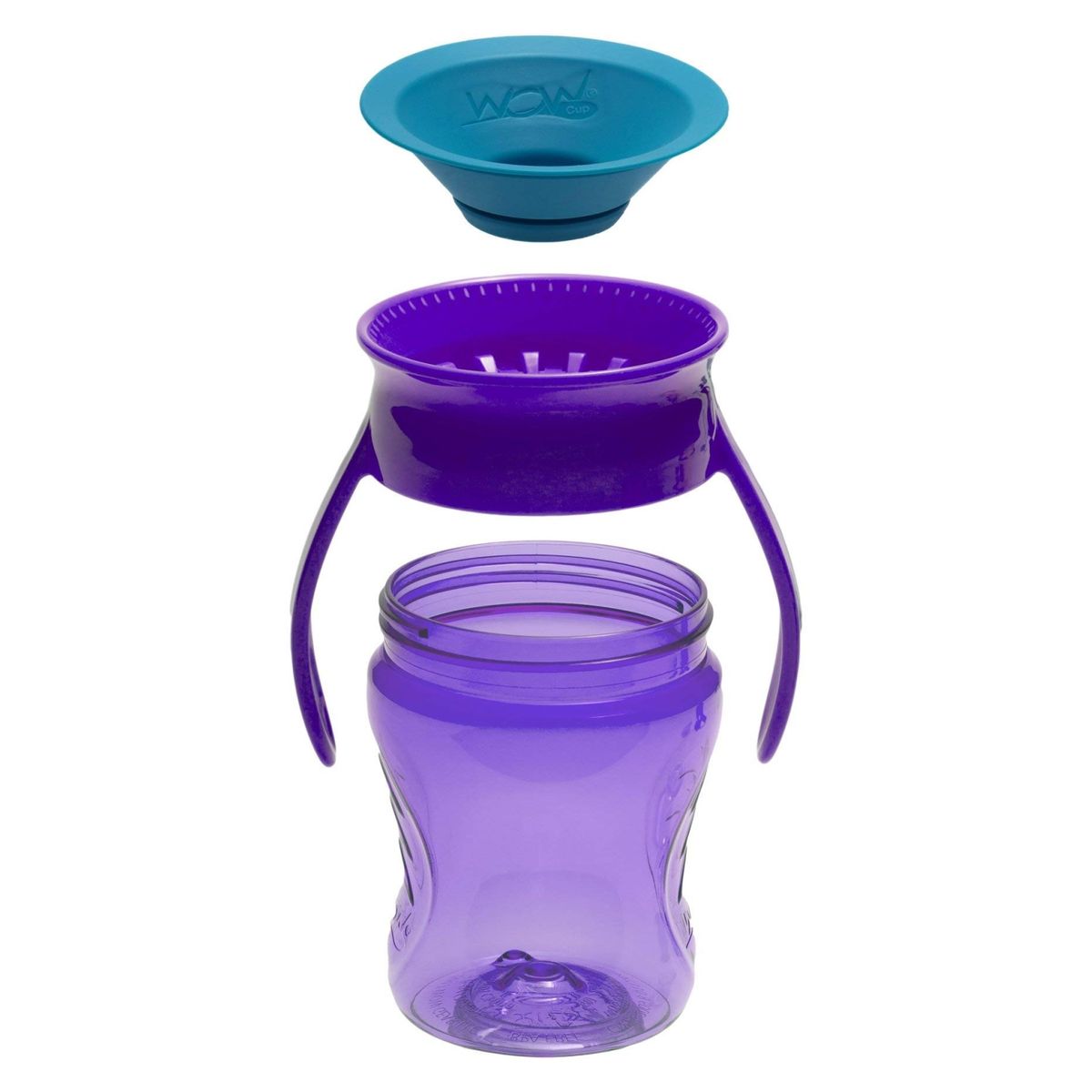 WOW CUP - Vaso Baby Tritan Morado Wow Cup