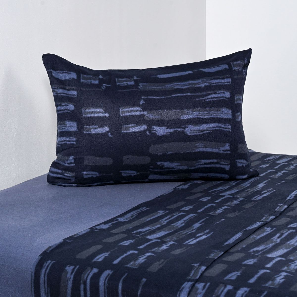 AMERICAN FAMILY - Juego De Sábanas Polar Bluestone American Family