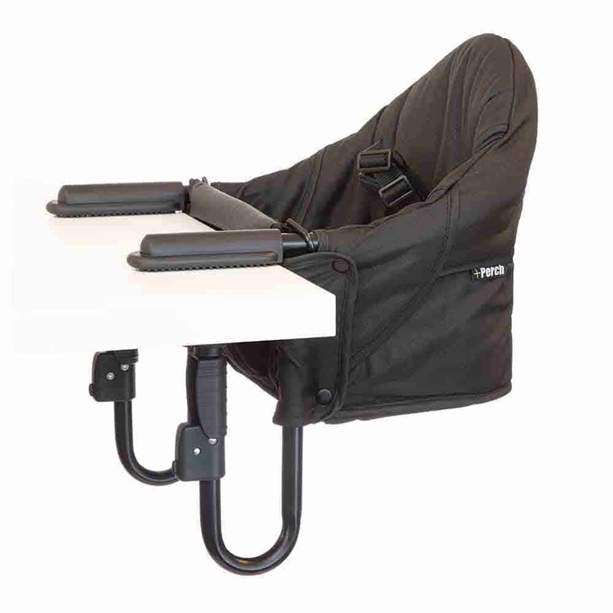 GUZZIE GUSS - Silla de Comer Portatil Perch Negro Guzzie Guss