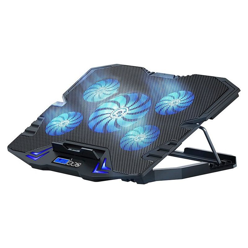 LINKON - Base 5 Ventiladores Enfriador Notebook Gamer