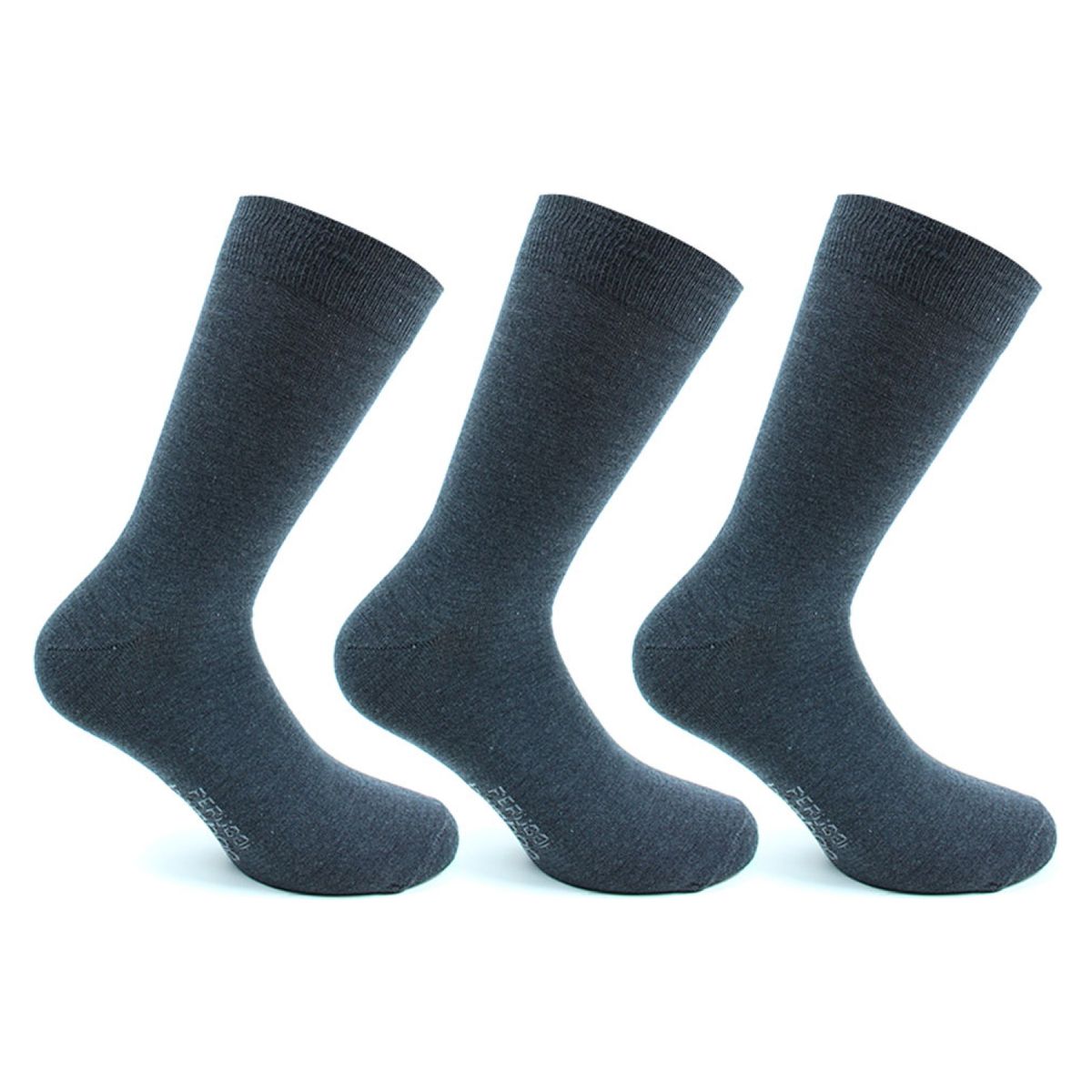 PERUGGI - Pack De 3 Calcetín De Vestir Hombre Peruggi