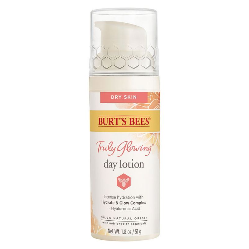 BURTS BEES - Loción Día Piel Seca Truly Glowing BURTS BEES