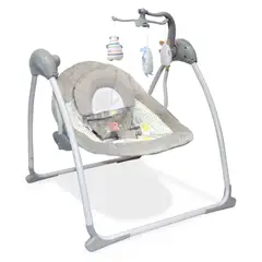BEBEGLO - Silla Nido Mecedora Electronica Con Movil Dark Gray Rs-17770