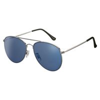 Lentes De Sol Mujer Azul Espejado