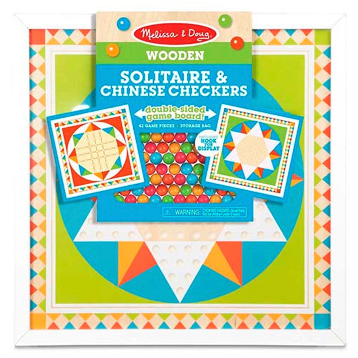 MELISSA & DOUG - Caramba Solitario Damas Chinas Melissa & Doug