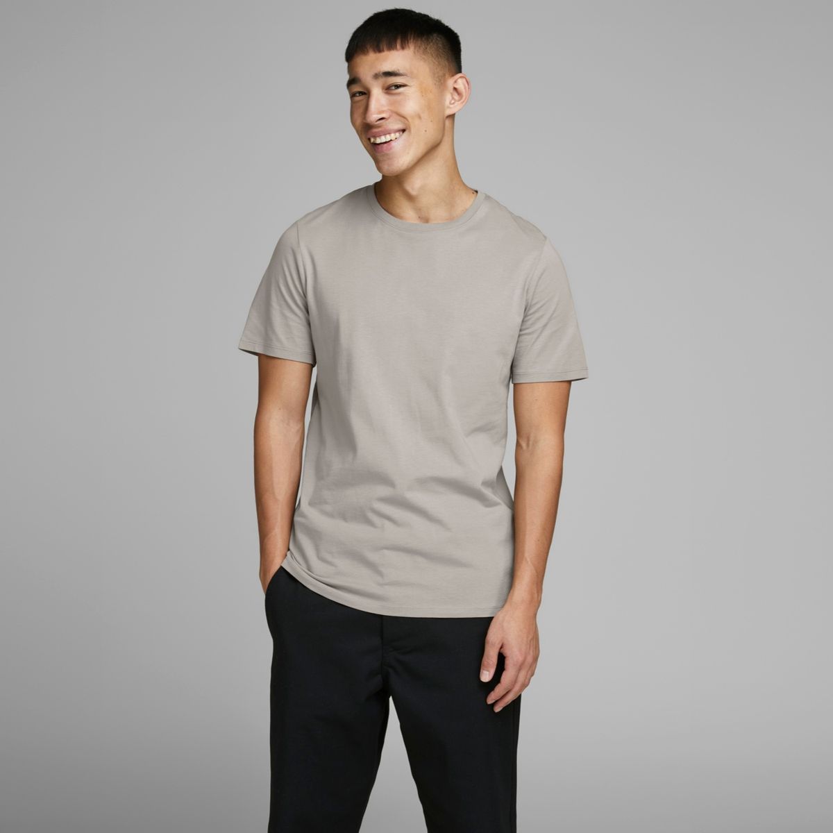 JACK&JONES - Polera Basica Algodon Organico Hombre Jack&Jones