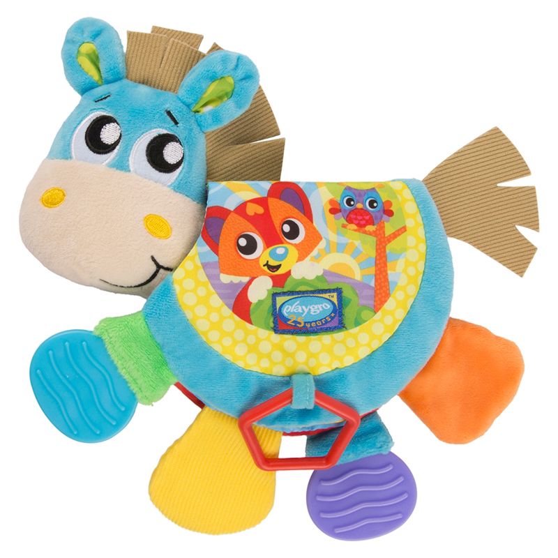 PLAYGRO - Libro Mordedor Musical Clip Clop Playgro