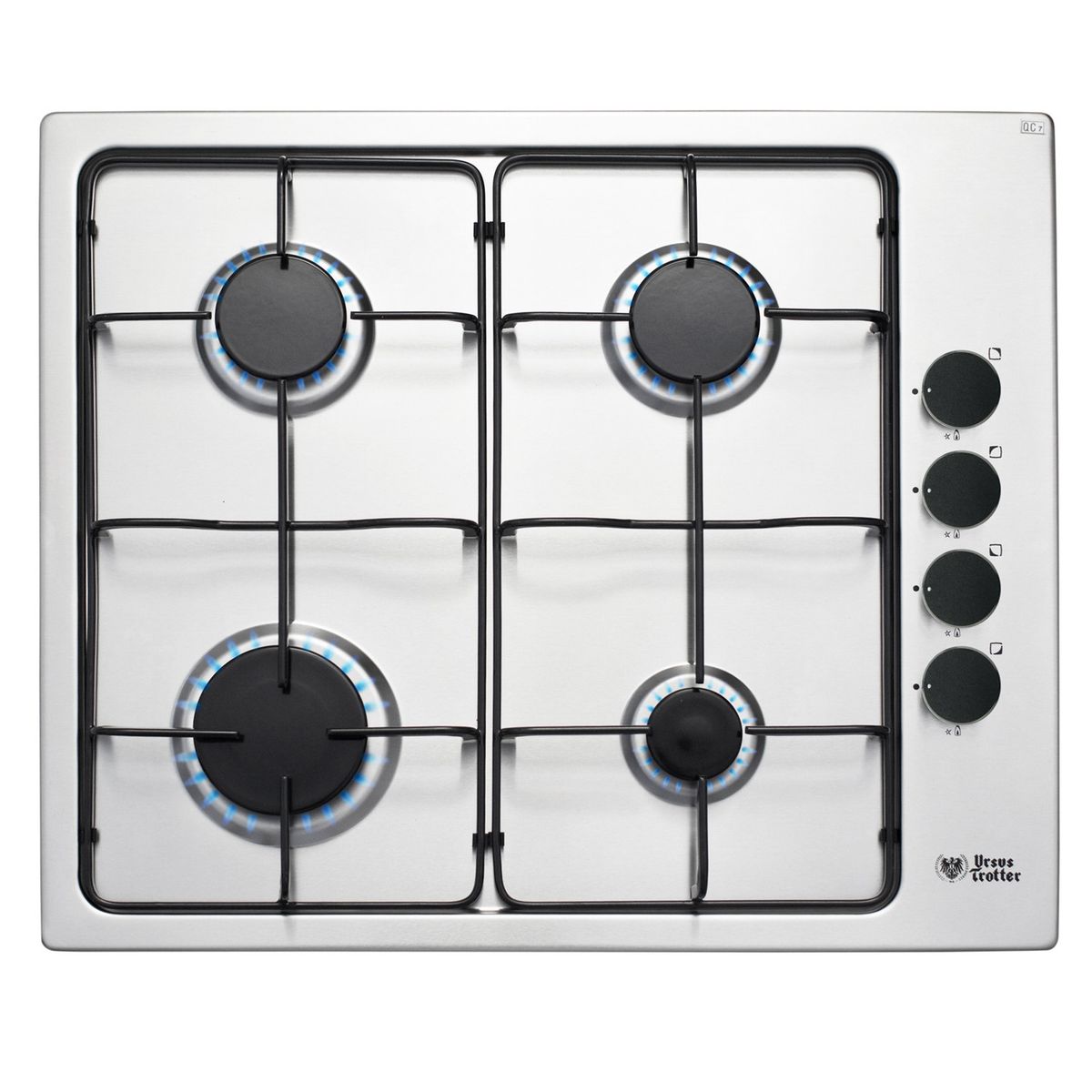 URSUS TROTTER - Kit Emp. Encimera G4 Gas Licuado Camp. 60Cm Inox 1 Motor RIKIT EPC4 Ursus Trotter