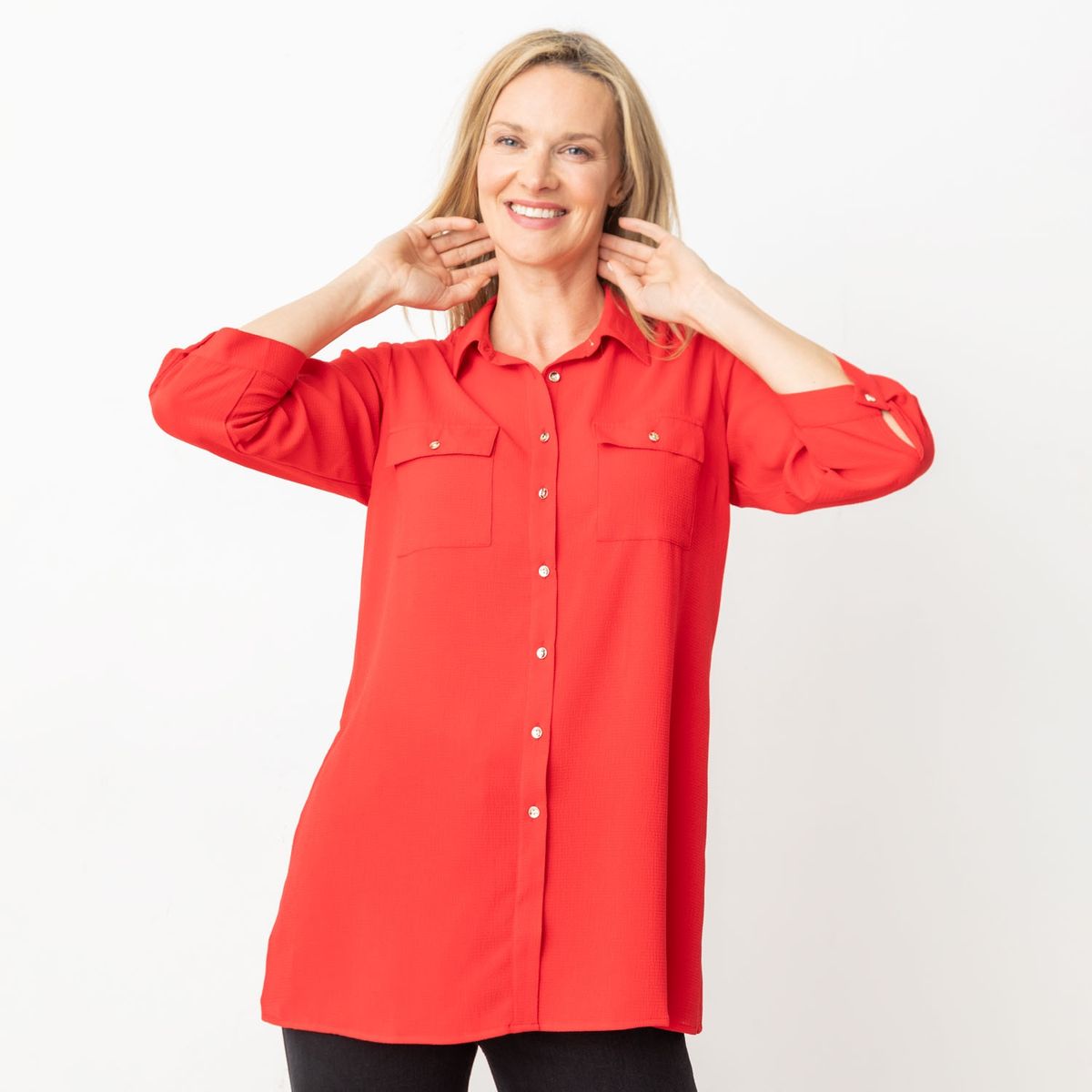 STEFANO COCCI - Stefano Cocci Blusa Manga 3/4 Mujer