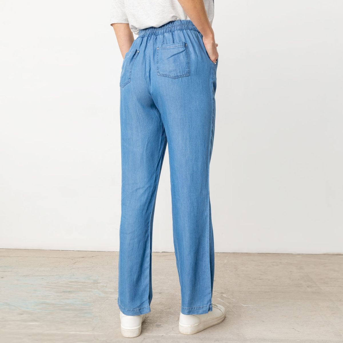 S COCCI - Pantalón Palazzo Tiro Alto Mujer S Cocci