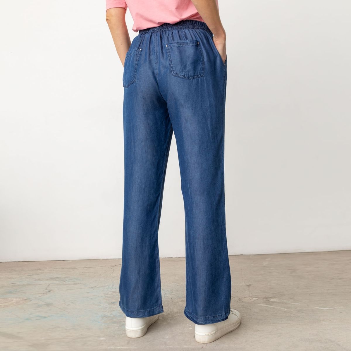 S COCCI - Pantalón Palazzo Tiro Alto Mujer S Cocci