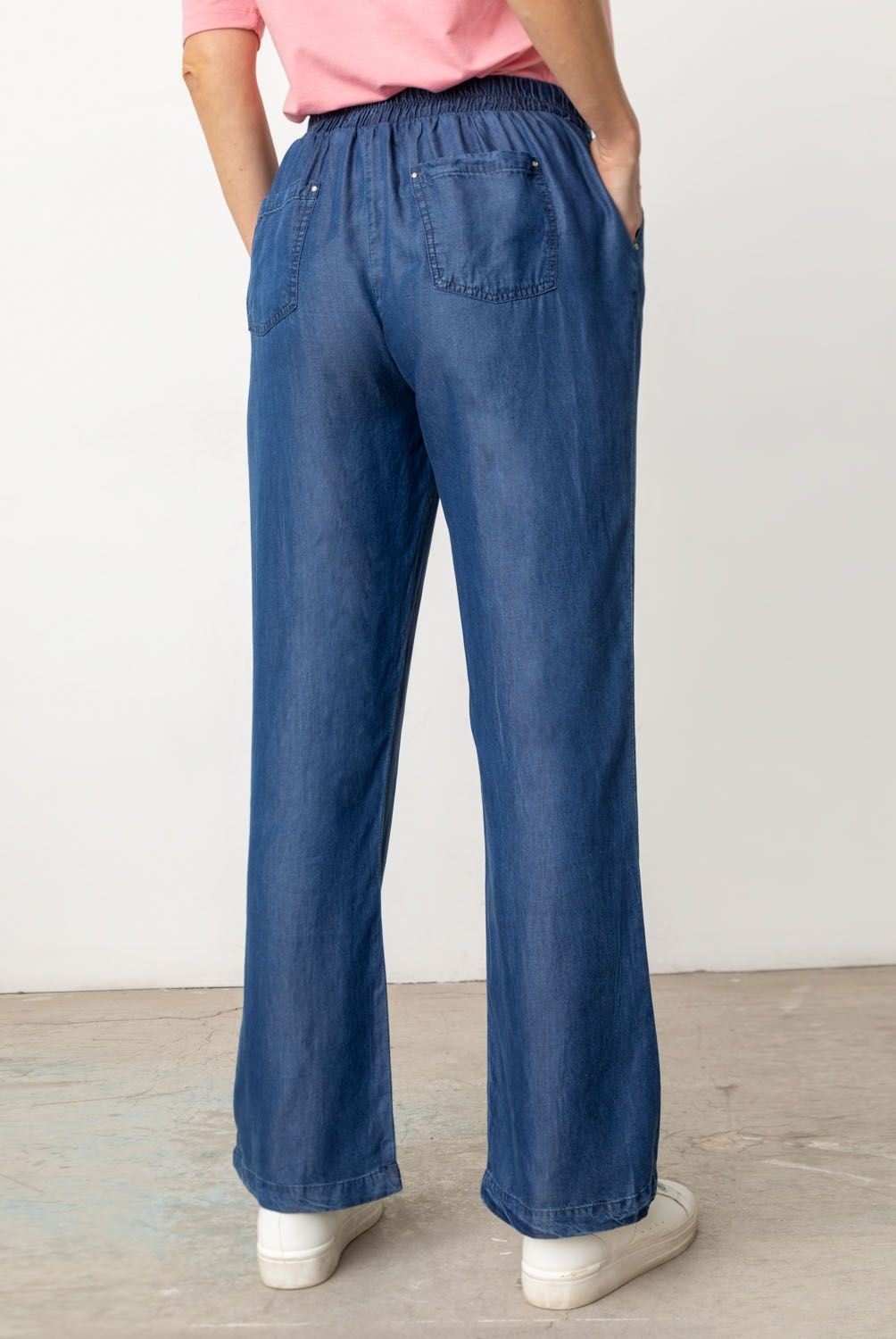 S COCCI - Pantalón Palazzo Tiro Alto Mujer S Cocci