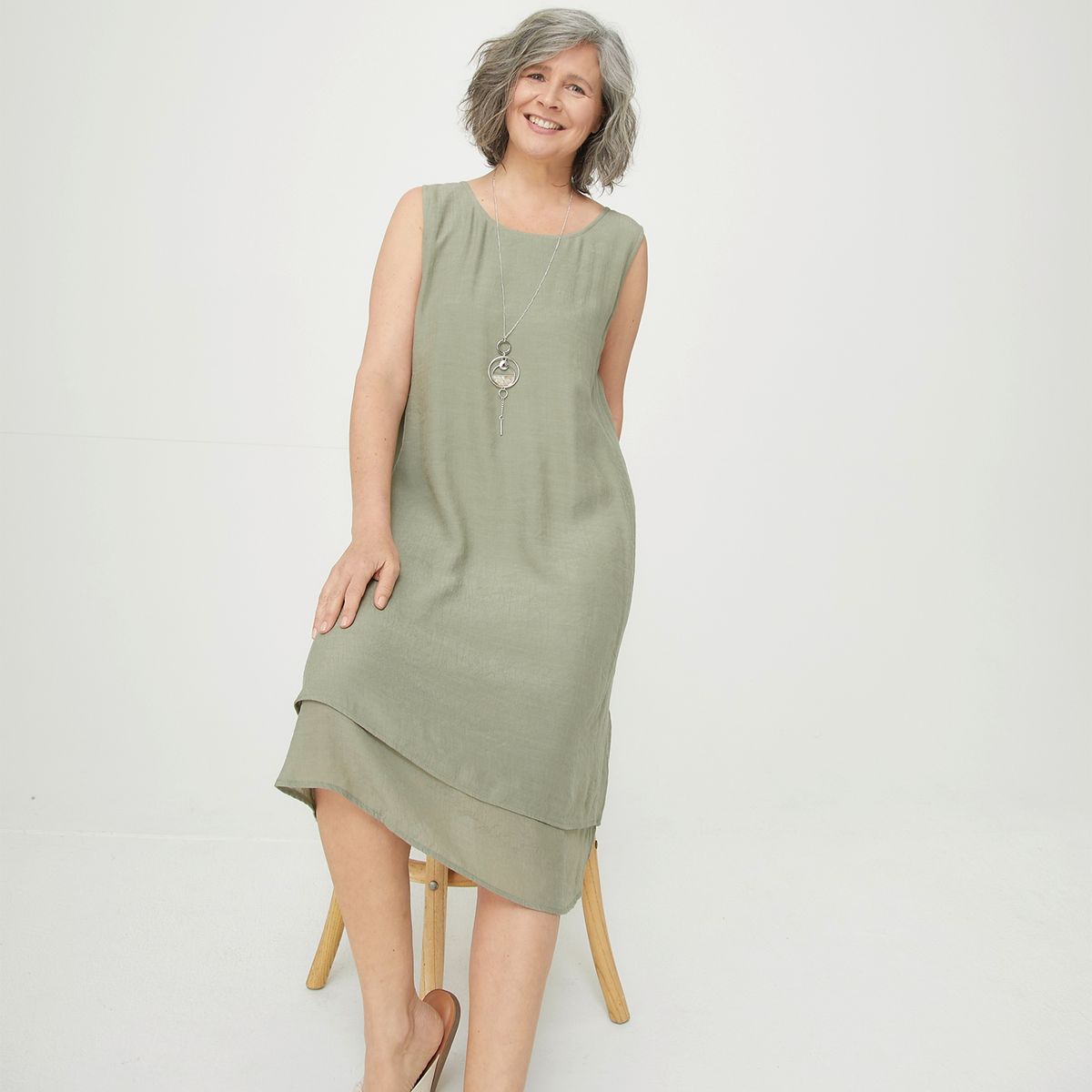 STEFANO COCCI - Stefano Cocci Vestido Midi Mujer