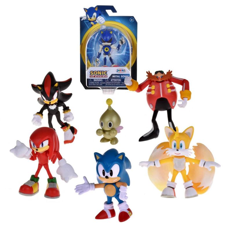 SONIC - Figura De Acción (Contiene Producto Al Azar Del Surtido) Sonic