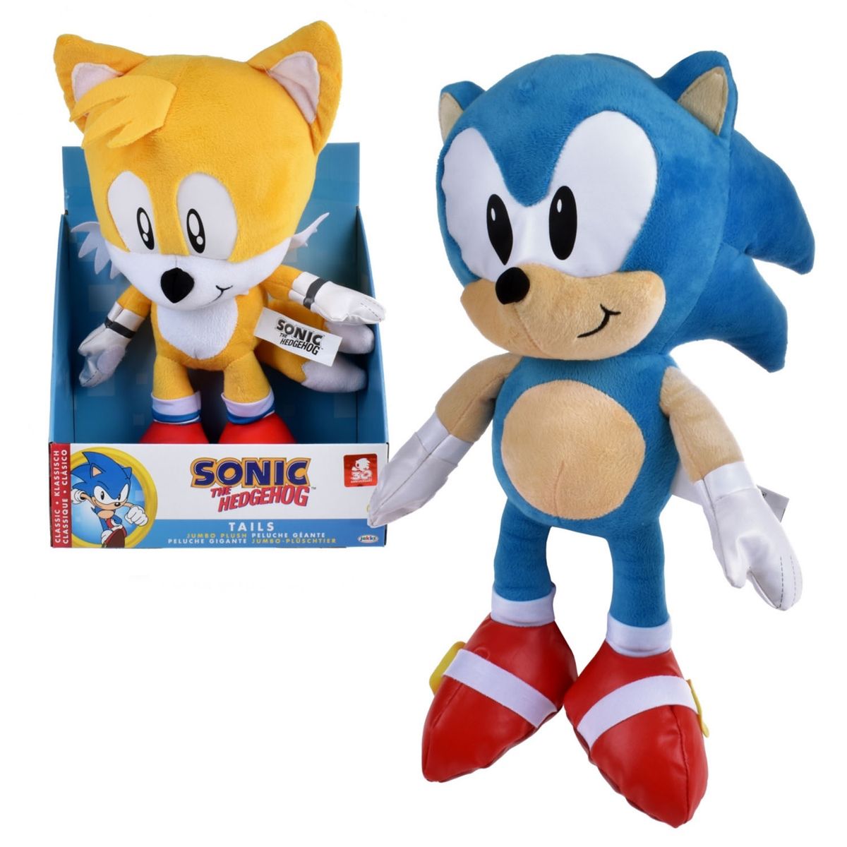 SONIC - Peluche Sonic De 33 Cms