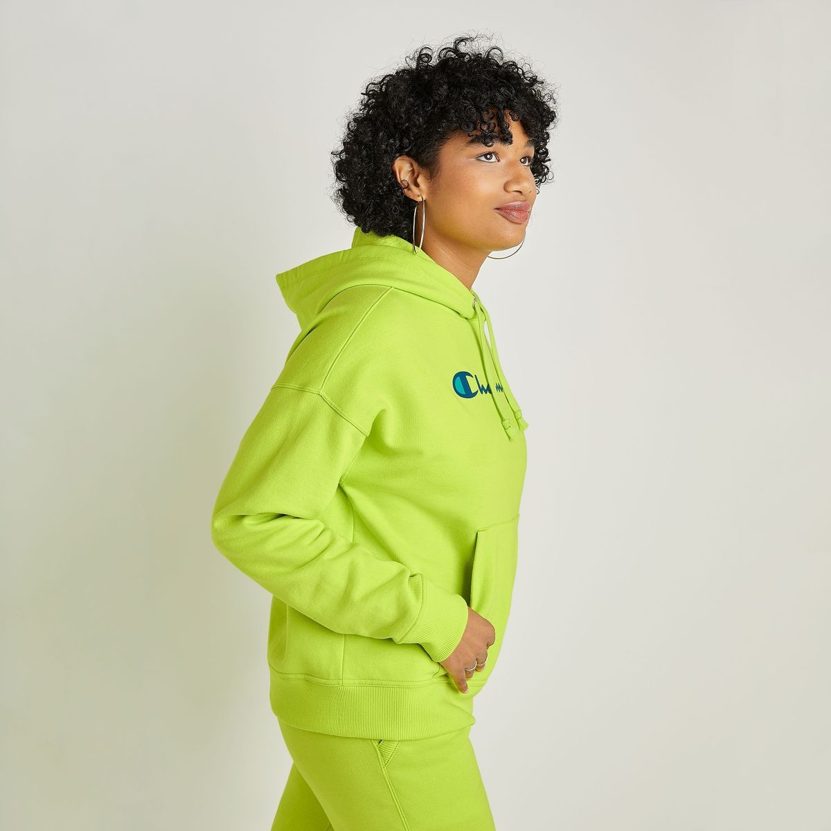 CHAMPION - Polerón Hoodie Mujer Champion